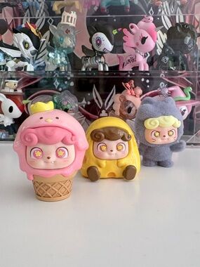 Jotoys Q. Kid - Street Snacks and Super Q. Team - lot of 3